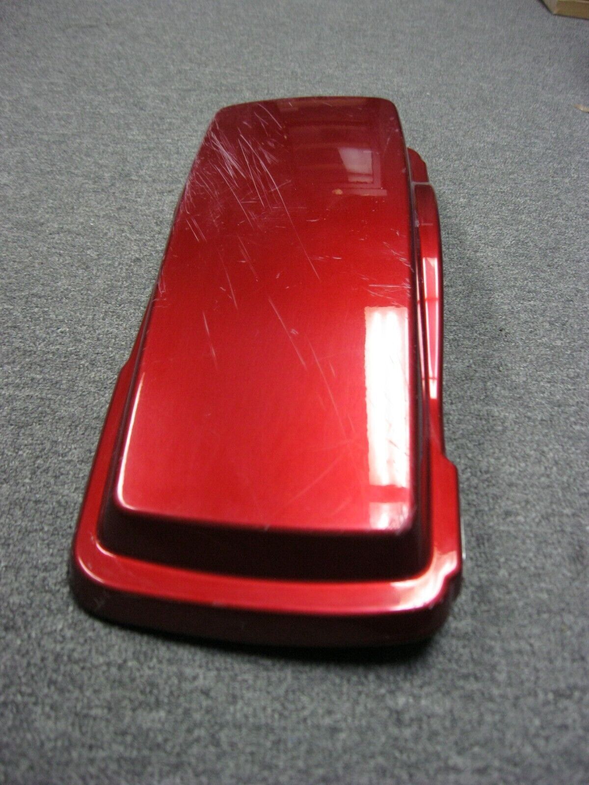 Harley Davidson OEM Left Saddlebag Lid 1993-2013 Red  90756-93