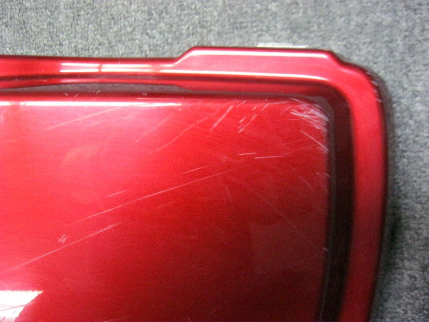 Harley Davidson OEM Left Saddlebag Lid 1993-2013 Red  90756-93
