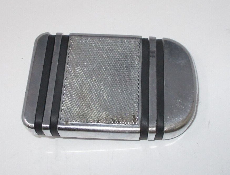 Harley-Davidson  Chrome and Rubber Brake Pedal Pad Unknown Fitment