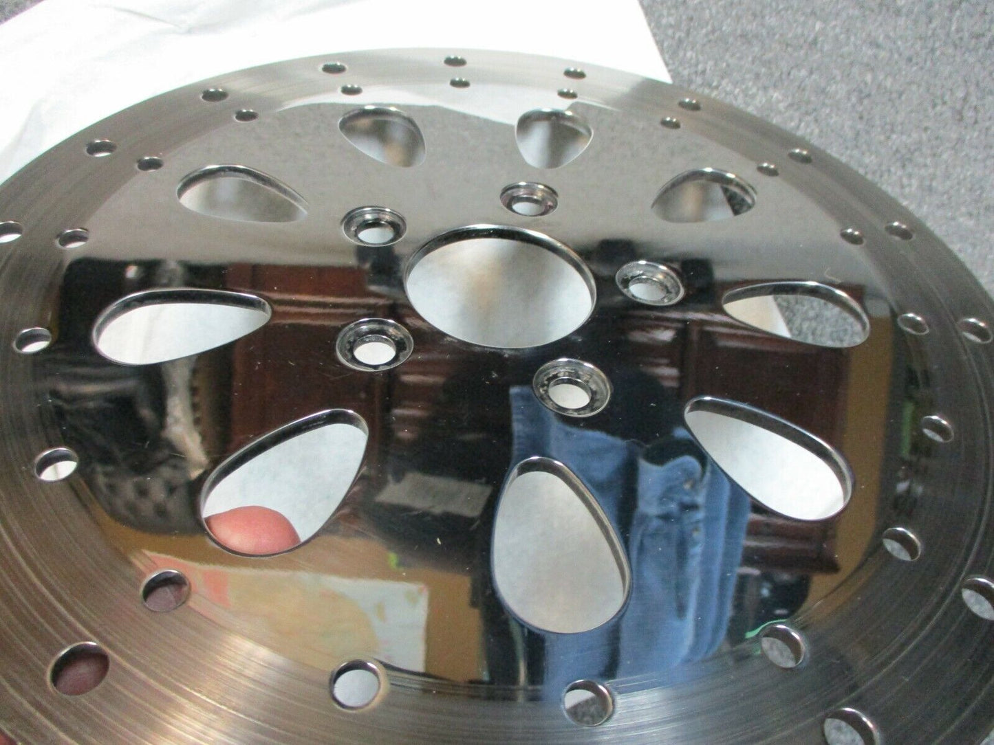 Indian Motorcycle OEM 01 Scout OEM Polished Brake Rotors Front & Rear