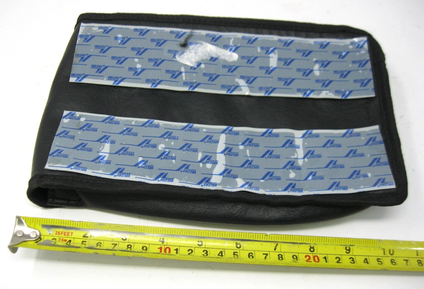 Airlite Large Synthetic Leather Saddlebag Pouch with Velcro