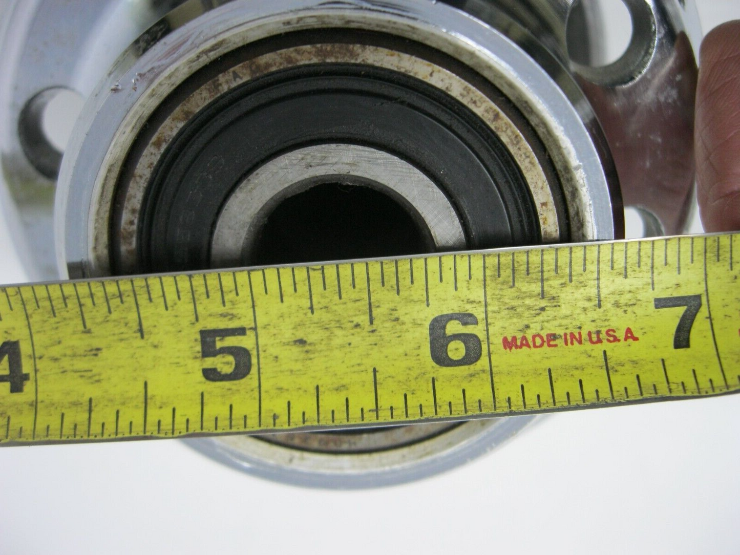 Harley-Davidson OEM Chrome 40 Spoke Front Single Disc Wheel Hub