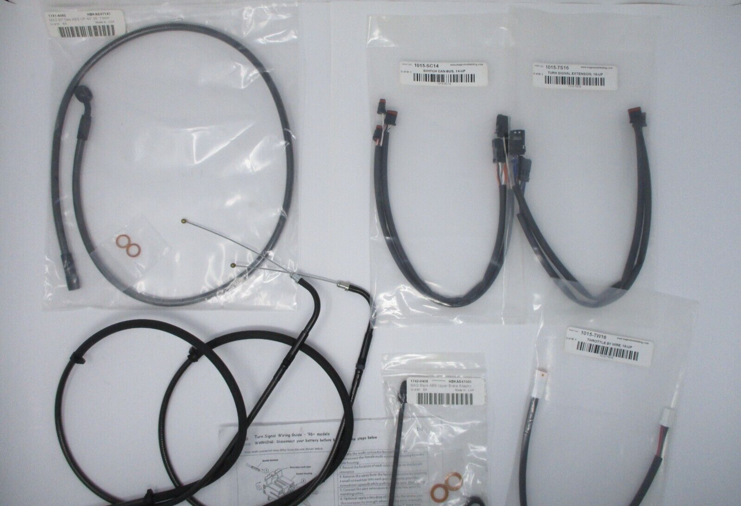 Magnum Black Pearl Handlebar Installation Kit 0662-0161