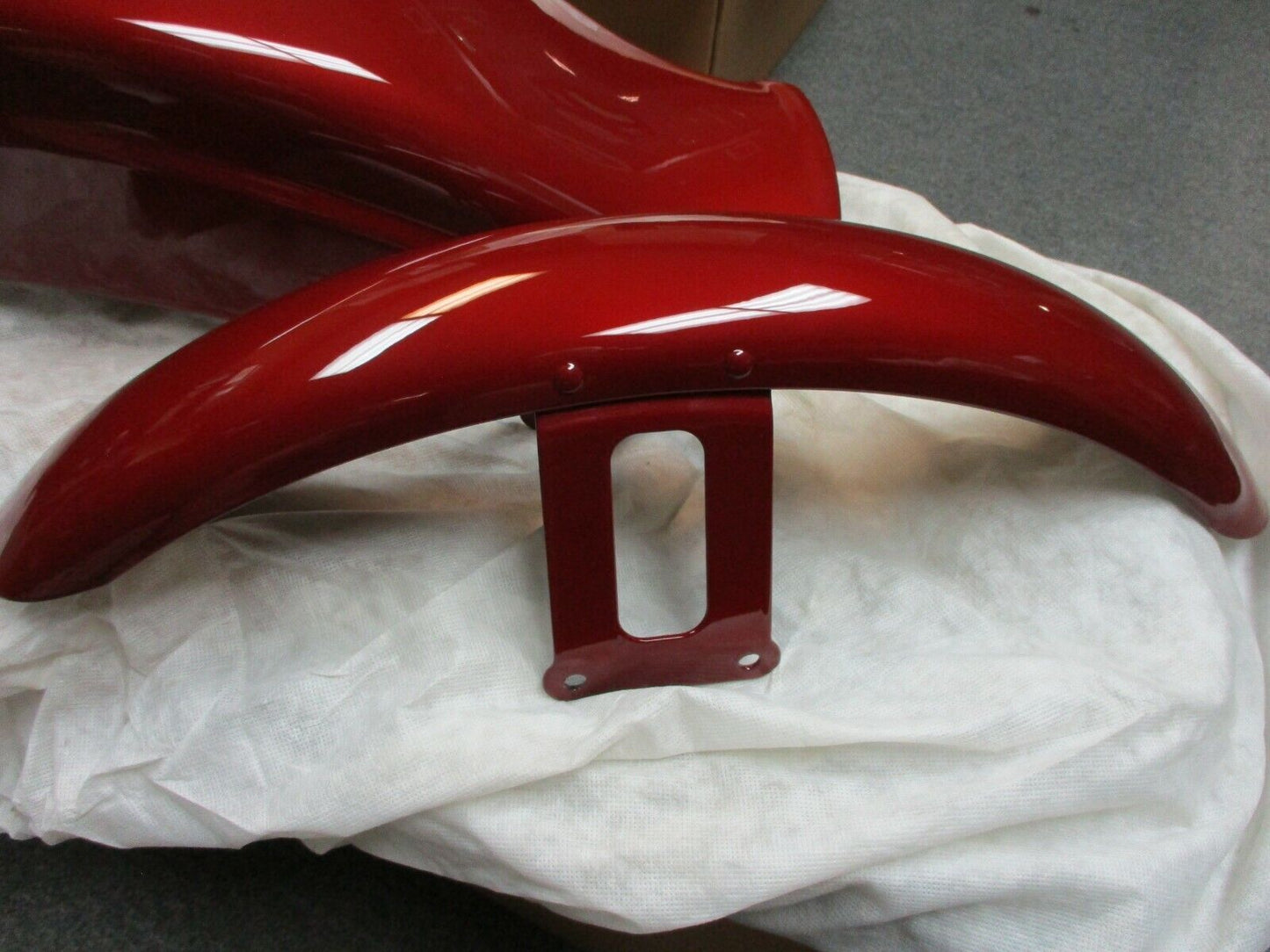 Harley Davidson OEM FXSTI Front & Rear Fender Set Fire Red Pearl 59914-06BXY