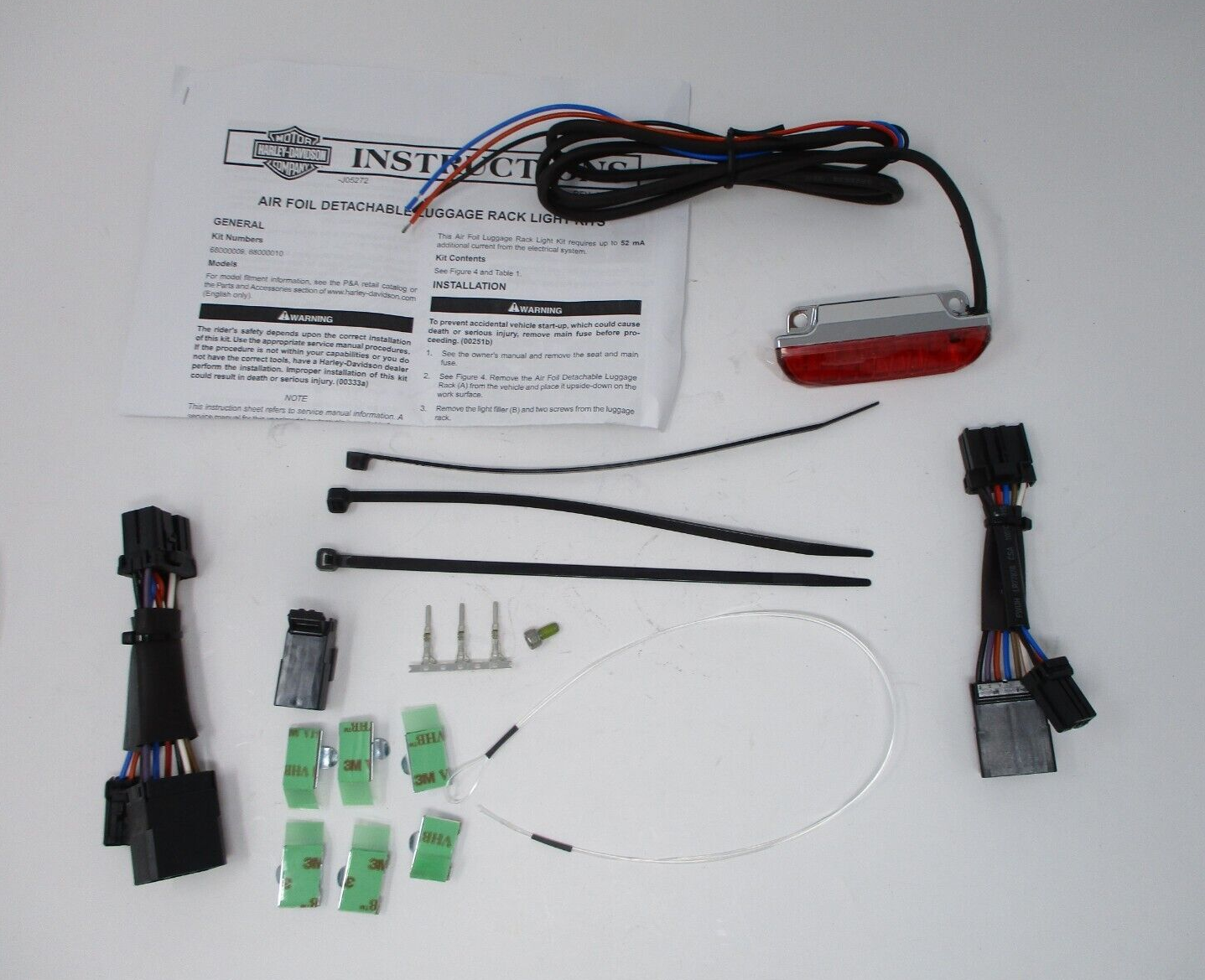 Harley-Davidson  Airwing Rack  Light 68000111