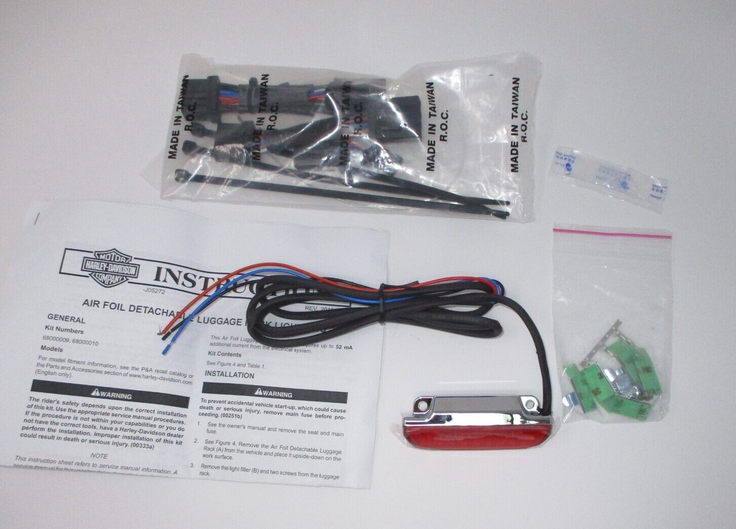 Harley-Davidson  Airwing Rack  Light 68000111