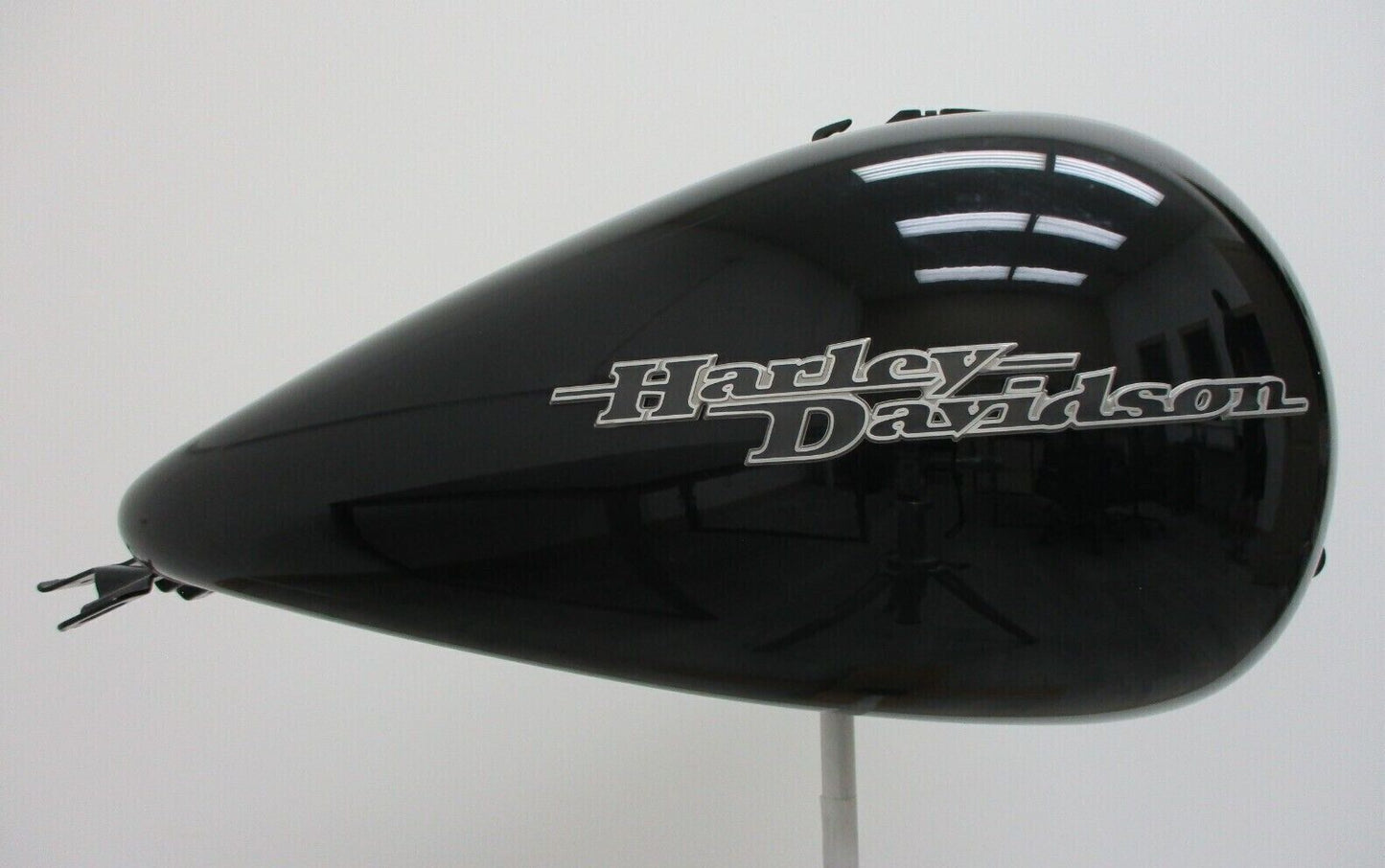 Harley Davidson OEM Fuel Tank Vivid Black with Pinstripe 61356-08