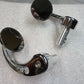 Joker Machine Chrome Billet 2-1/4 Bar End Mirrors Stem Type C 070703-1