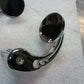 Joker Machine Chrome Billet 2-1/4 Bar End Mirrors Stem Type C 070703-1