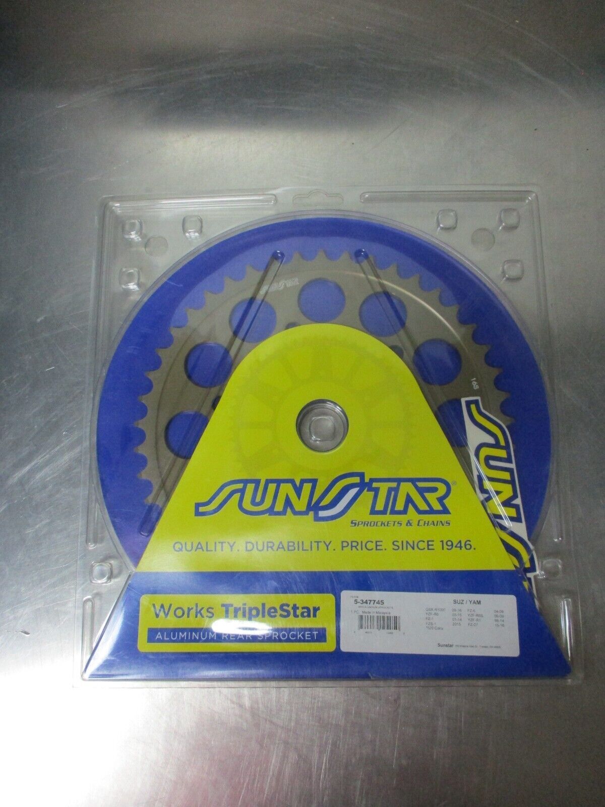 Sunstar Rear Sprocket for '98-'14 Yamaha YXF-R1 5-347745