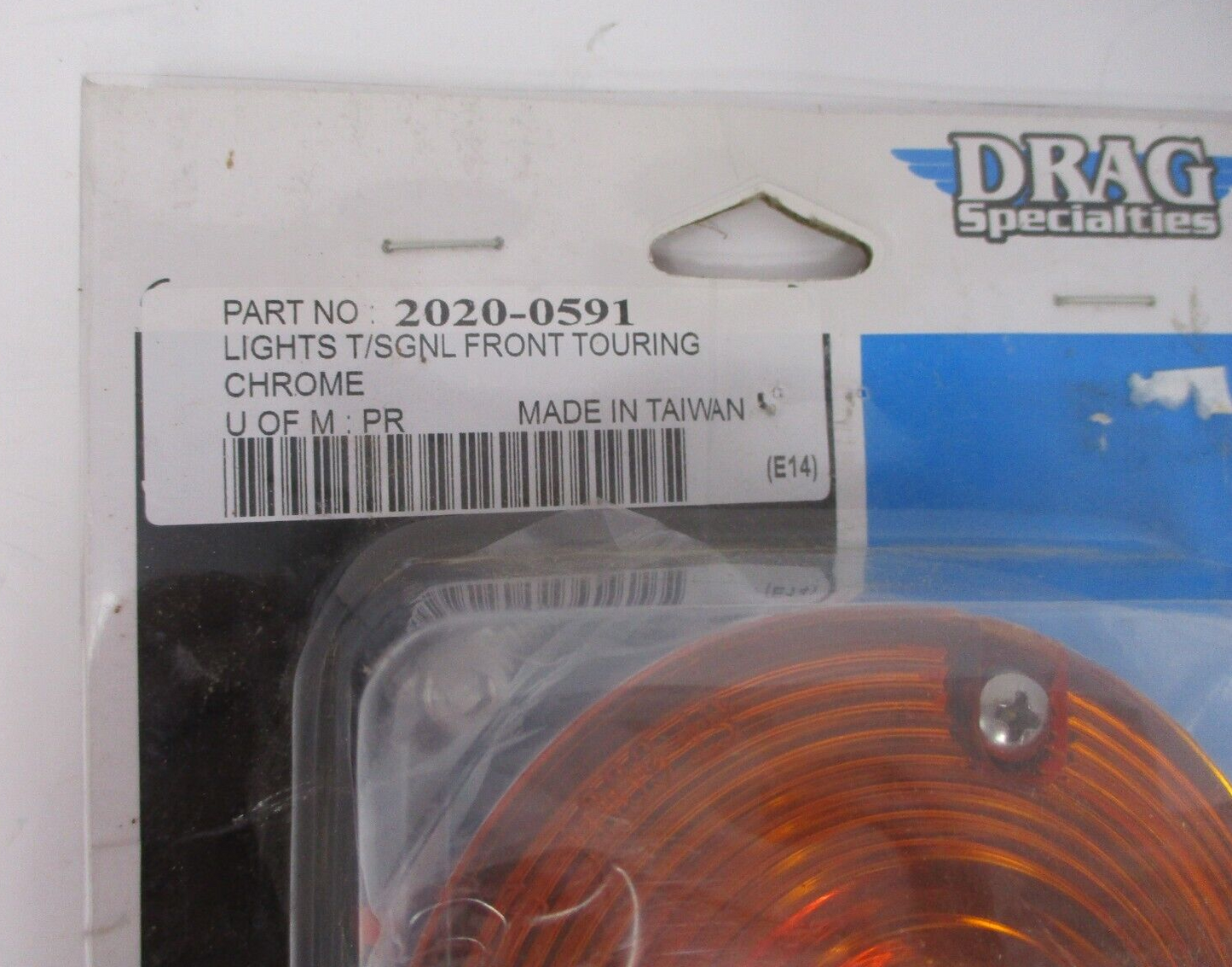 Drag Specialties  Replacement Touring Front Turn Signals   2020-0591