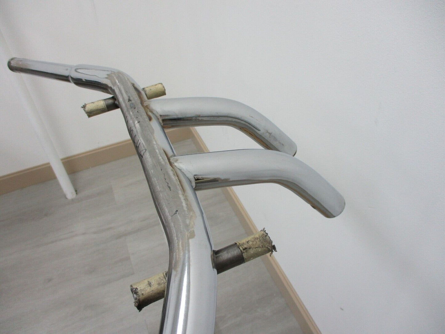 Yamaha Compatible Chrome Handlebar w/7-8" riser