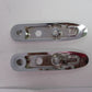 Drag Specialties Chrome Rear Turn Signal Relocation Kit 2020-0409