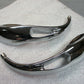 Apollo 13 Mirrors By Rebuffini Solid Chrome Billet 746712 fits Harley Davidson