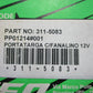 UFO Enduro Rear Fender Plate Holder with 12 Volt light PPO1214