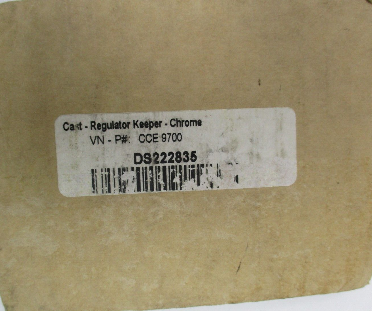 CUSTOM CYCLE ENGINEERING  Chrome Regulator Keeper	 DS-222835
