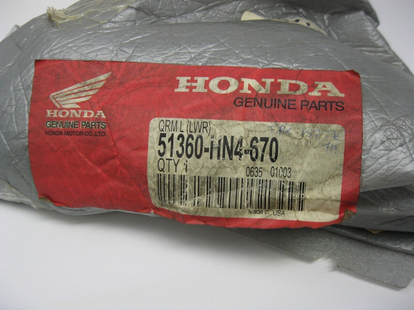 Honda OEM TRX350 Lower Left Arm 51360-HN4-670