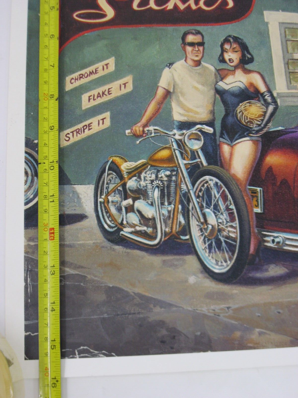 Keith Weesner Custom Sickles Signed Print