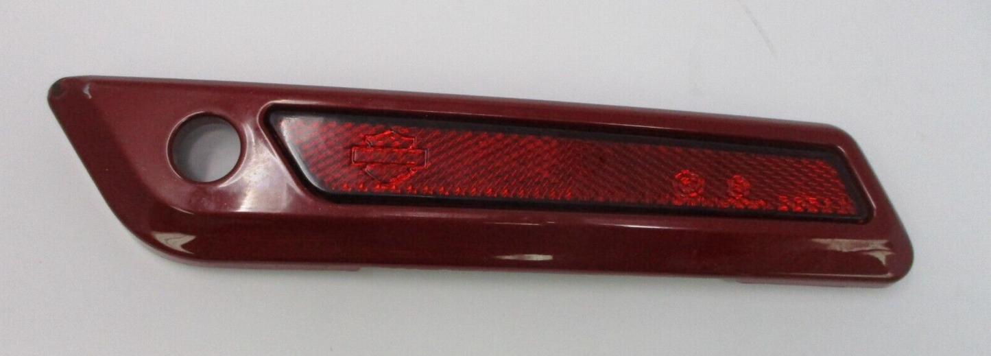 Harley Davidson OEM Left Saddlebag Latch Cover Red 90200983/90200448