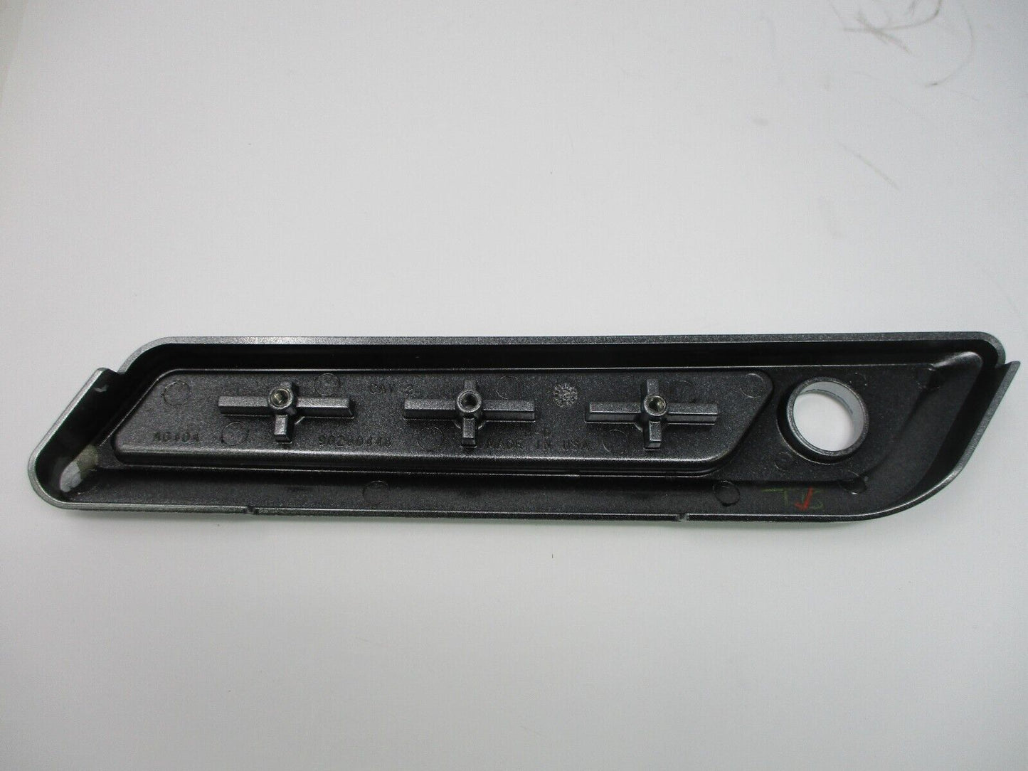 Harley Davidson OEM Left Saddlebag Latch Cover Silver 90200983/90200448