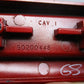 Harley Davidson OEM Left Saddlebag Latch Cover Red 90200983/90200448