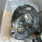 Mid USA Custom Headlight Assembly 11044 Chrome 4 1/2" by 6 1/2" Long