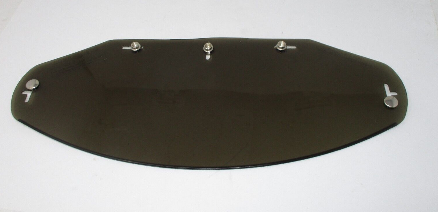 Paulson Flat Face Shield Five Snap Smoke 3TP Veso-8  1402200