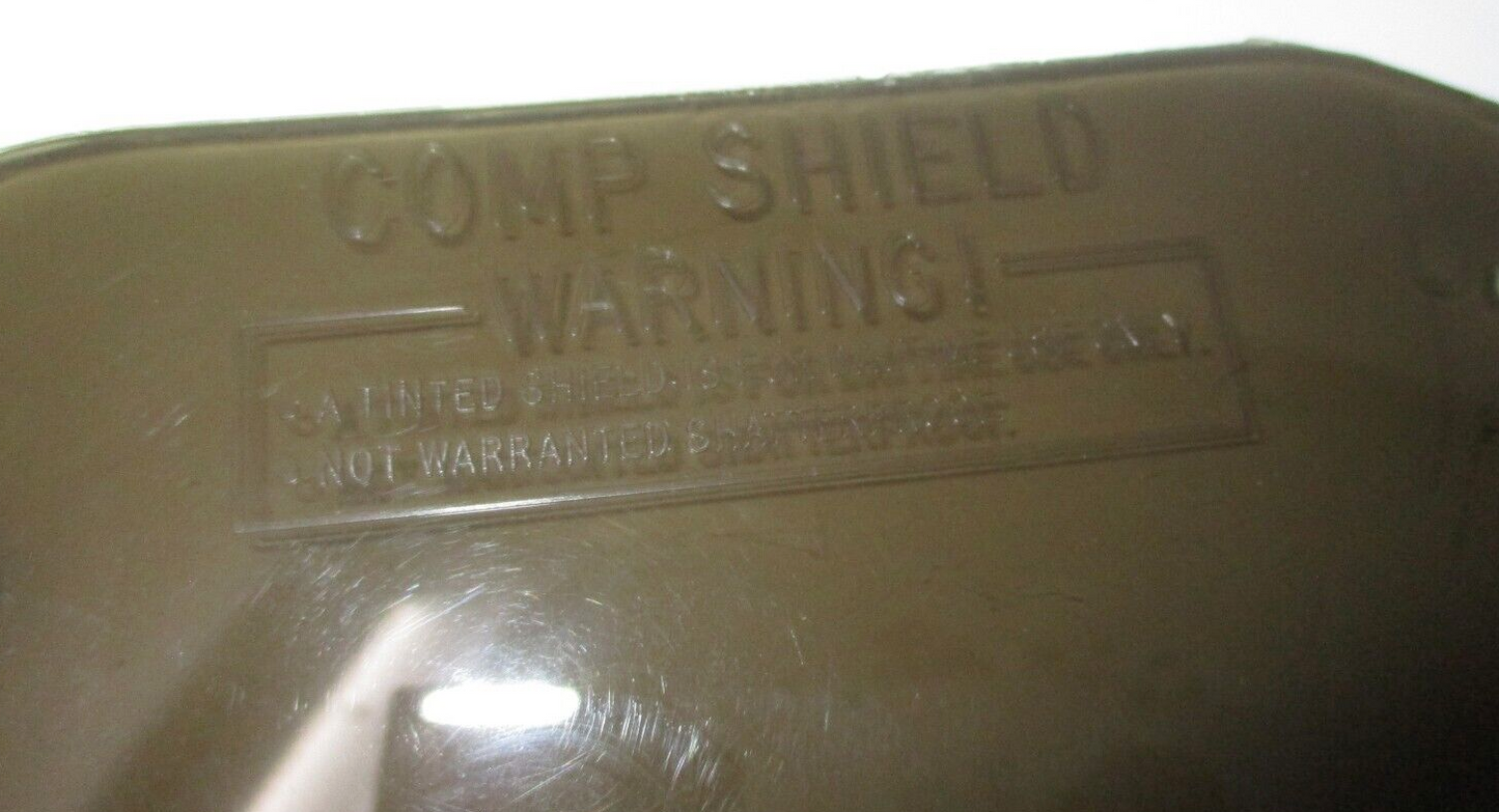 Paulson Flat Face Shield Five Snap Smoke 3TP Veso-8  1402200