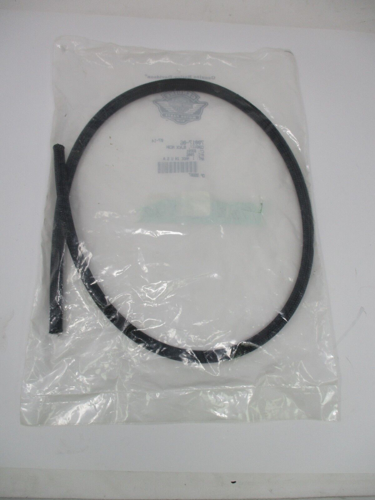 Harley Davidson OEM Black Mesh Conduit 70017-06