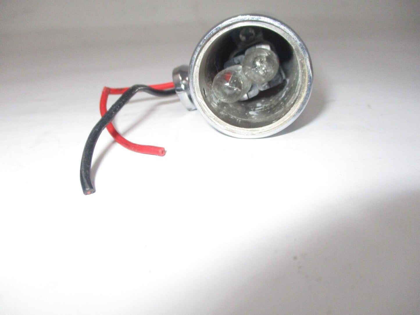 Chrome Mini Bullet Style Motorcycle Turn Signals Unknown Fitment
