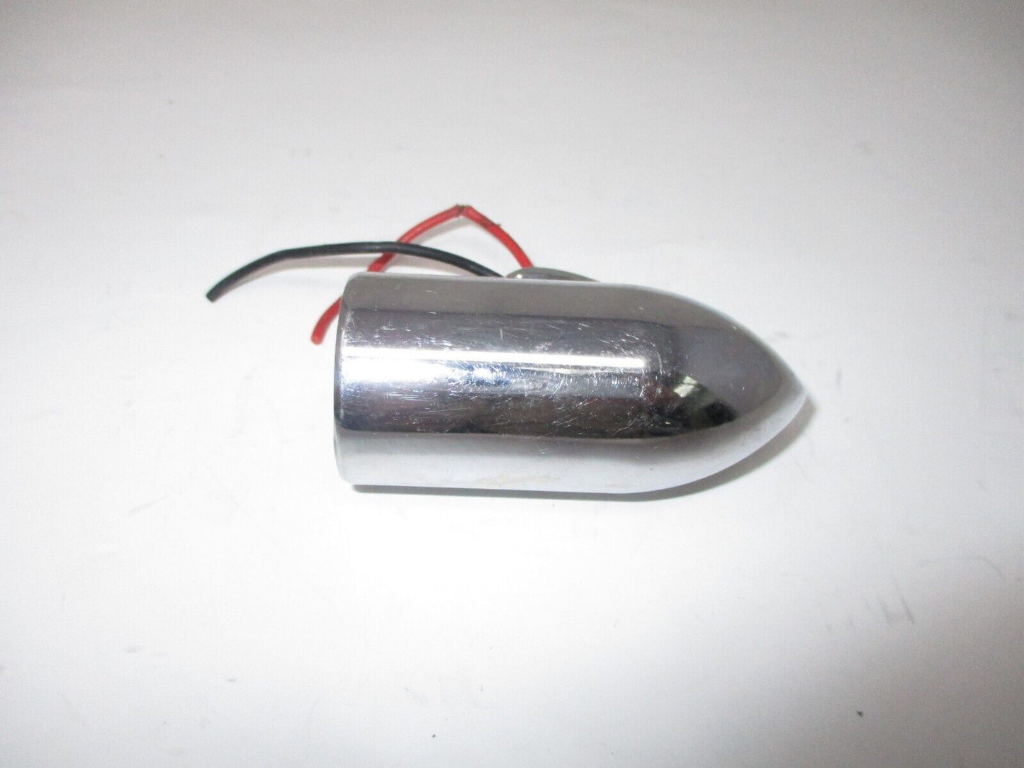 Chrome Mini Bullet Style Motorcycle Turn Signals Unknown Fitment