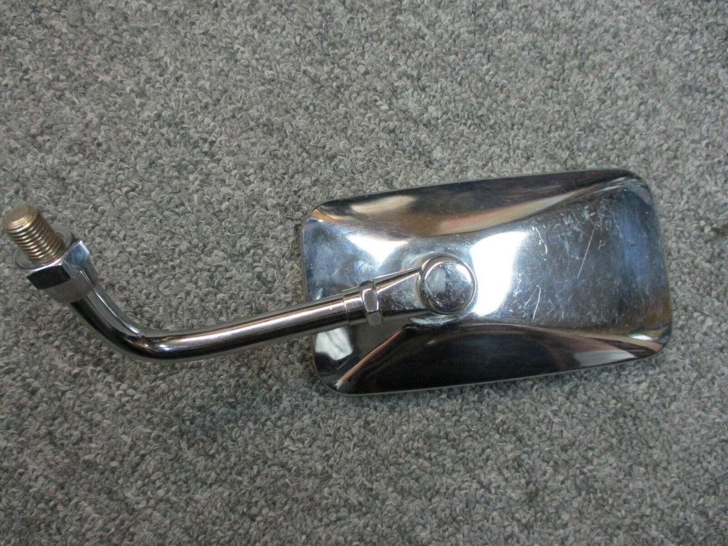 Chrome After Market Mirror fits Metric Bikes Left