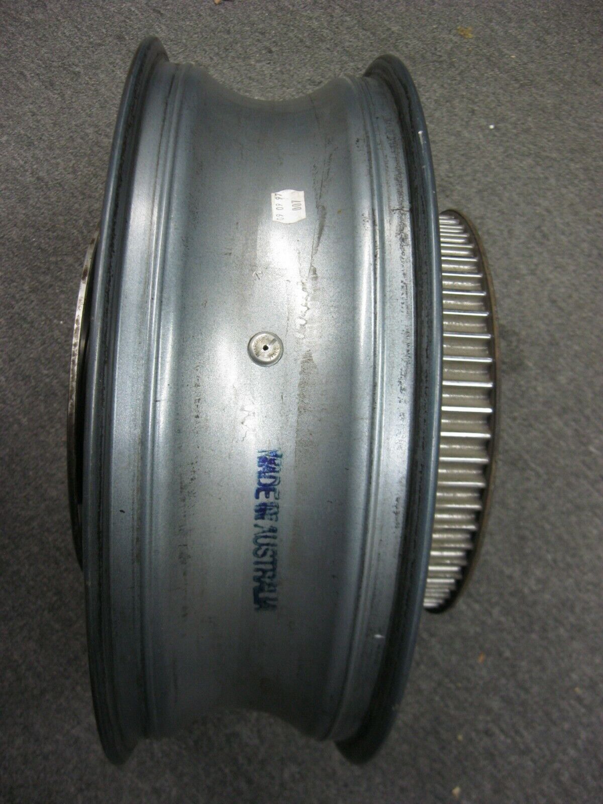 Buell OEM 17 X 5.00 Cast Rear Wheel 3 Spoke - 1997 1998 Thunderbolt / Lightning