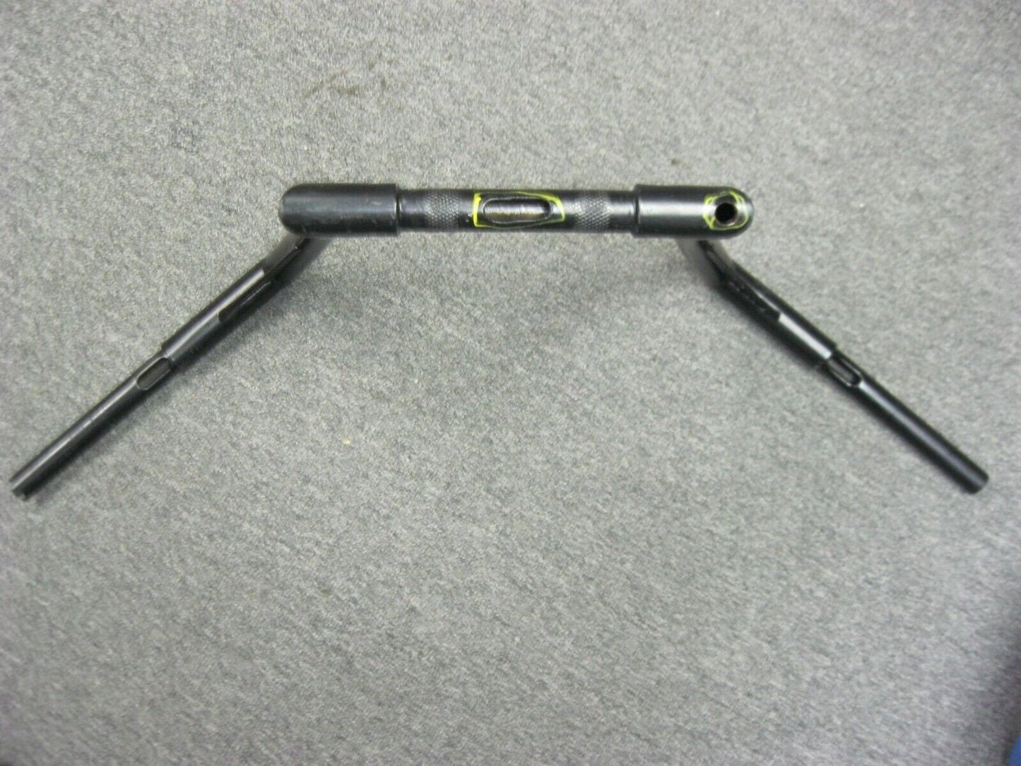 Handlebars 14" Rise 1 1/4 Dia. Black for Harley Davidson Models Fly By Wire