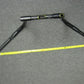 Handlebars 14" Rise 1 1/4 Dia. Black for Harley Davidson Models Fly By Wire