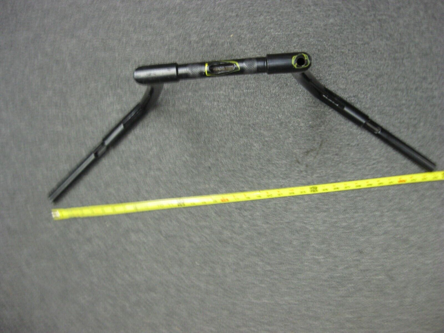 Handlebars 14" Rise 1 1/4 Dia. Black for Harley Davidson Models Fly By Wire