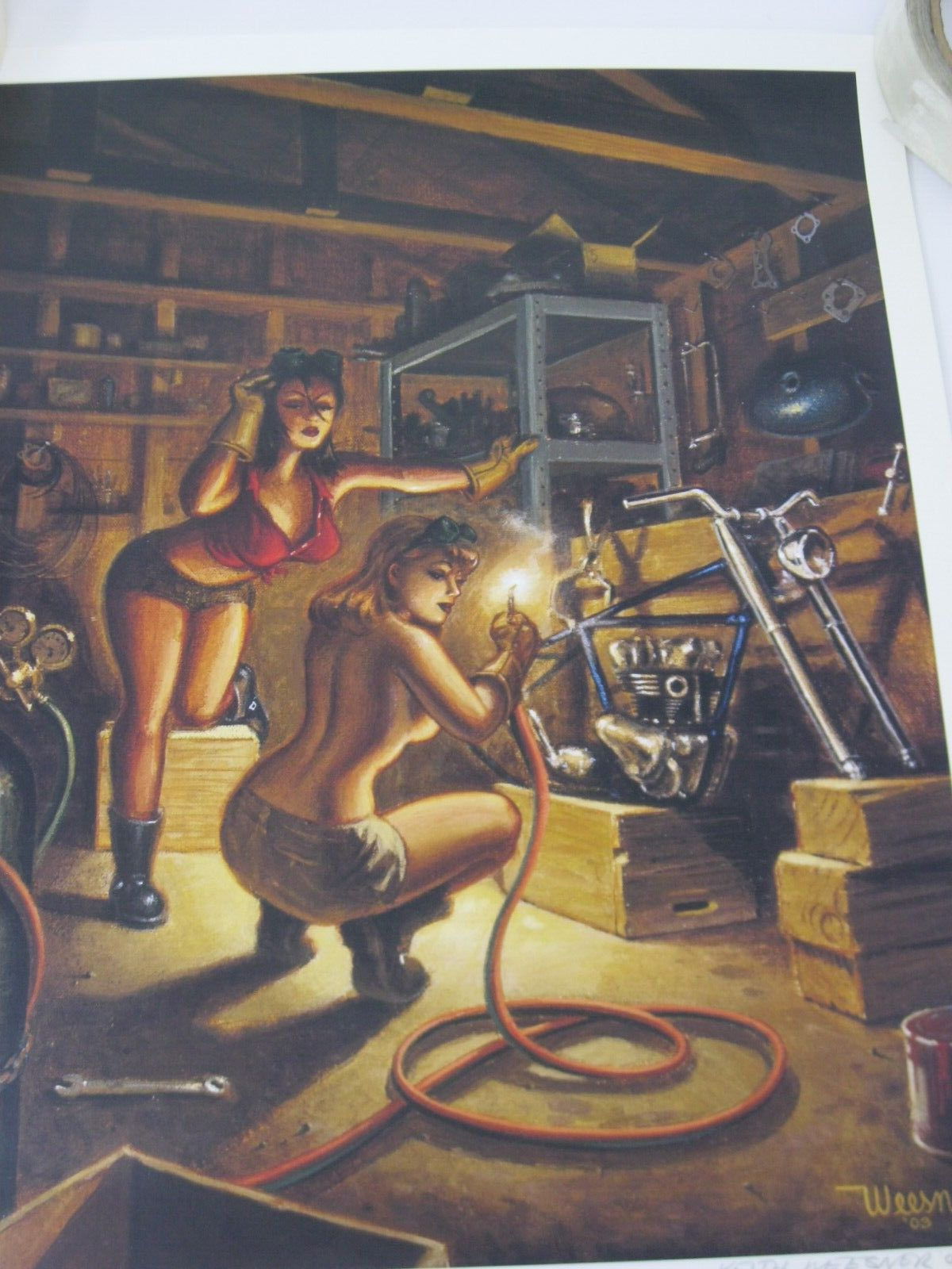 Keith Weesner Print Signed