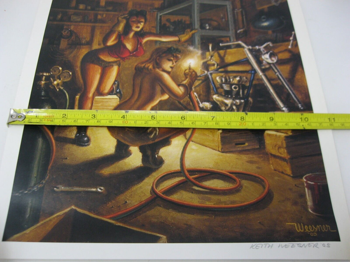 Keith Weesner Print Signed