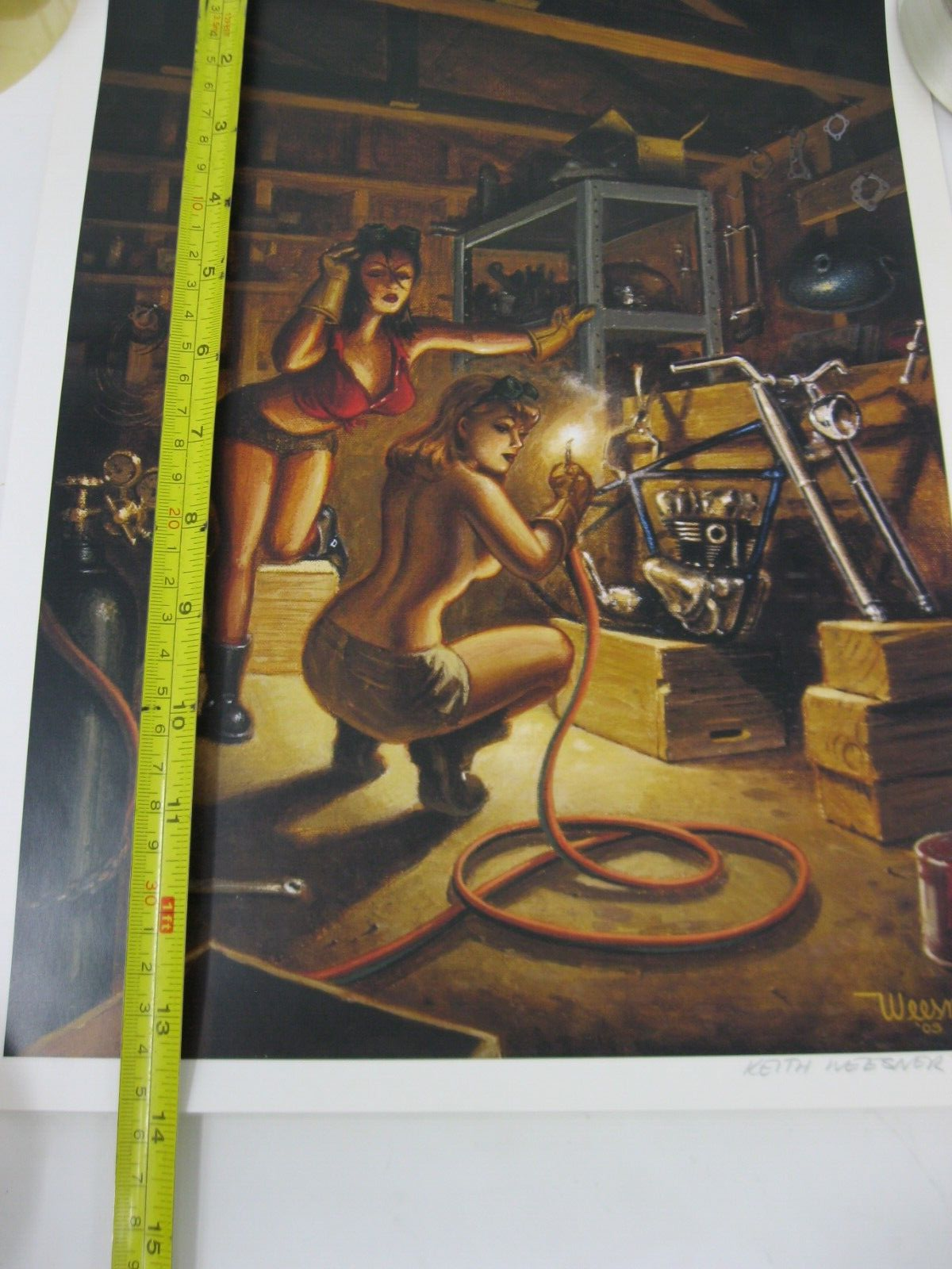Keith Weesner Print Signed