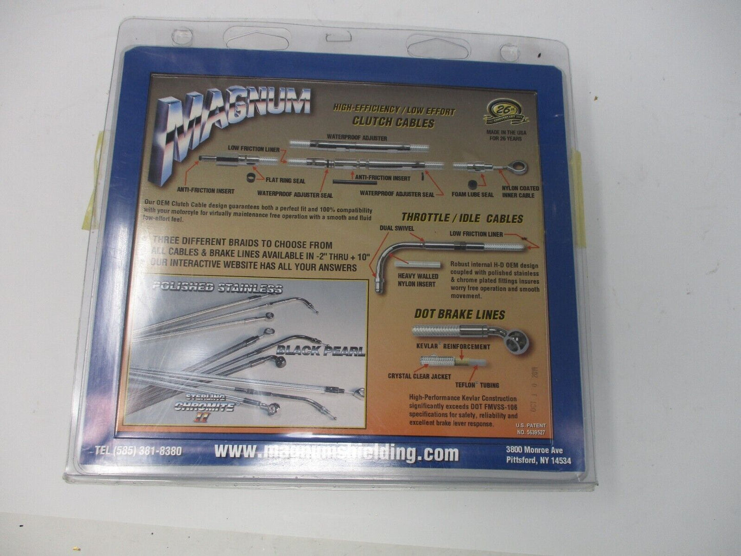 Magnum Chrome || Idle 56382-96 +6'' P/N 34156