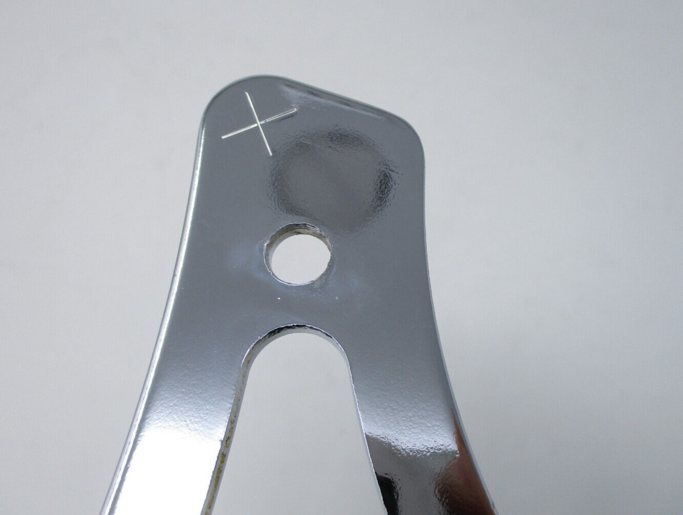 Harley Davidson OEM Chrome Passenger Back Rest Pad Bracket 52565-94