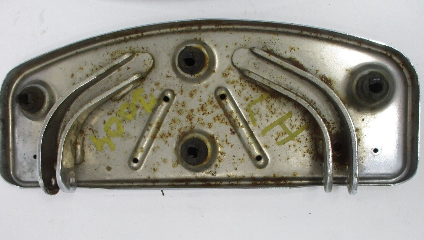 Harley-Davidson OEM Gloss Footboards with PAD 50621-06