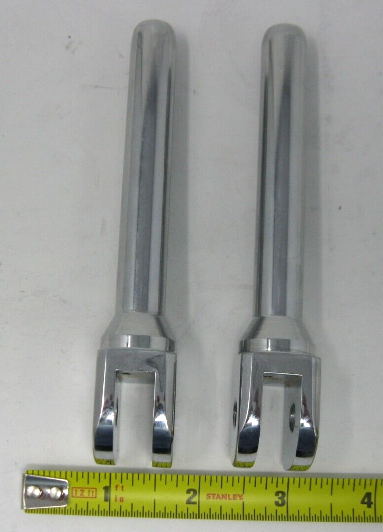 Unbranded 4" Chrome Female Peg Mounts Multi-Fit