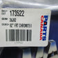 Magnum 62'' Front Chrome Single Disc Brake Line 173522