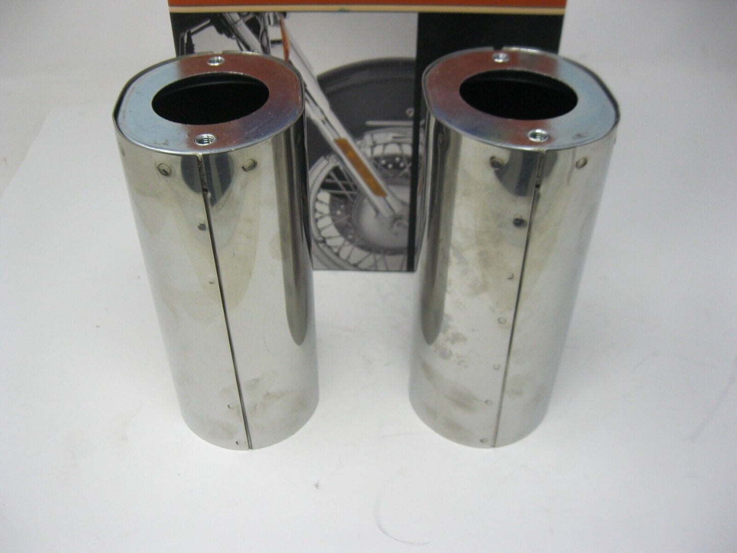 Harley-Davidson OEM 06-15 FLS\FLH\FLT Fork Tube Covers 45963-97