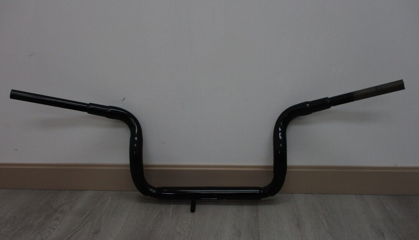 Harley-Davidson  Gloss Black  10"  Bend Handlebar 1.5 Ape  FLH '99-'13 0601-5100