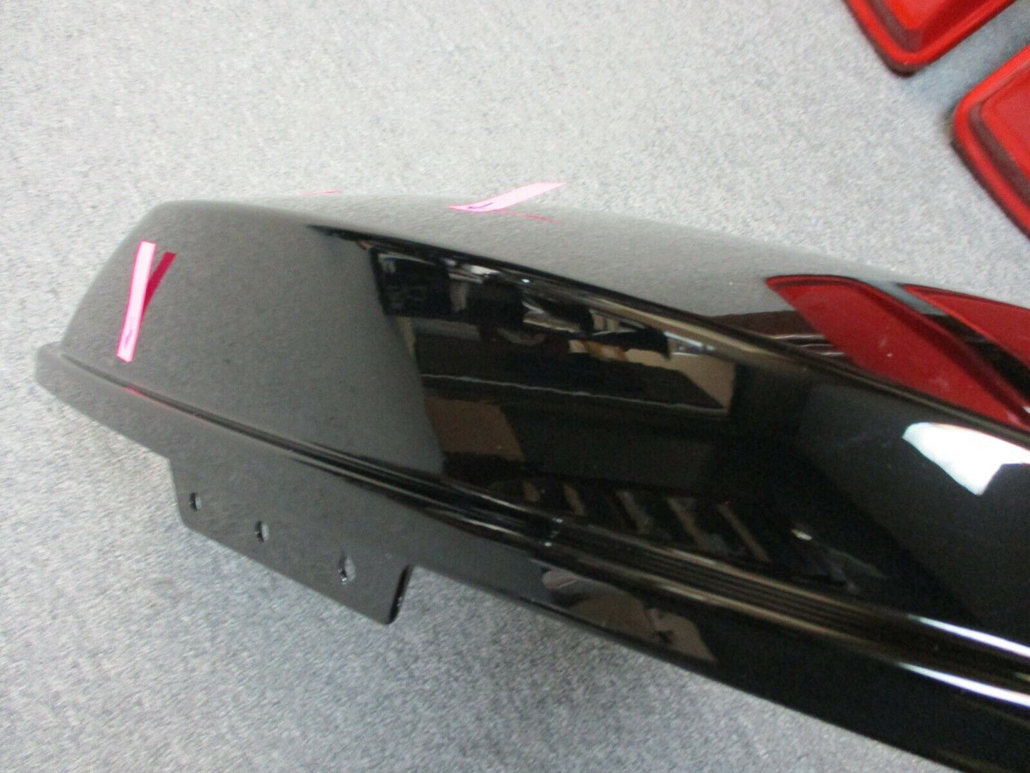 Harley Davidson OEM FLHX, FLHT, FLHR, FLTR Left Saddle Bag Lid Black 14-19