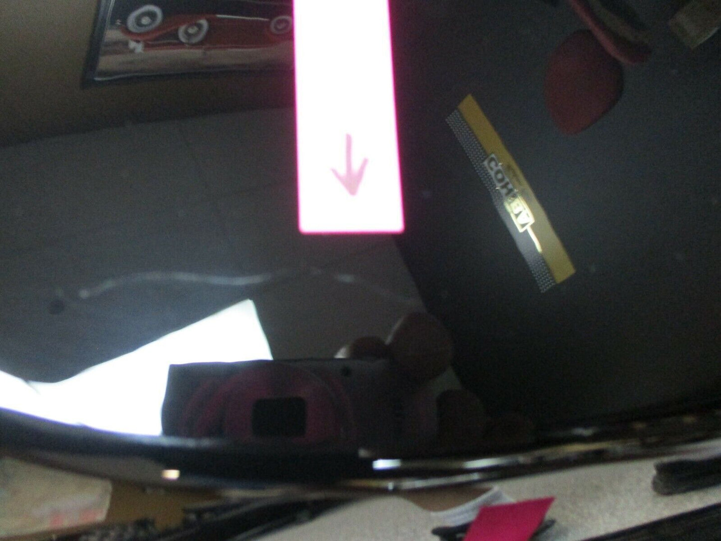 Harley Davidson OEM FLHX, FLHT, FLHR, FLTR Left Saddle Bag Lid Black 14-19