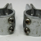 Three-Piece Mounting Clamps 1.25"  (Pair)