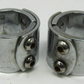 Three-Piece Mounting Clamps 1.25"  (Pair)